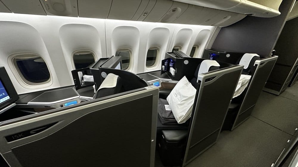 Business class flights